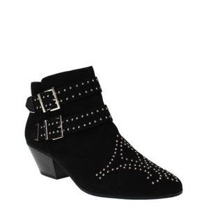💥 INC Iliana Studded Western Ankle Booties